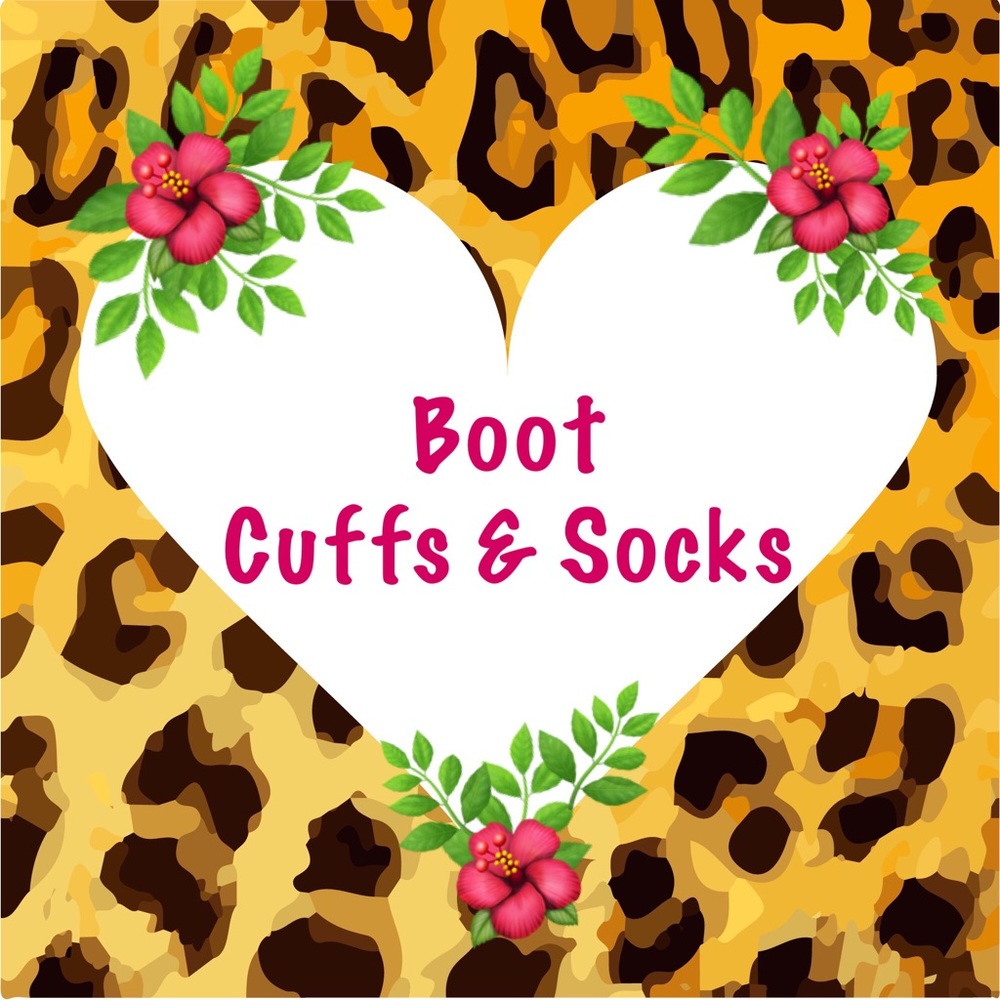 Boot Cuffs and Socks.
